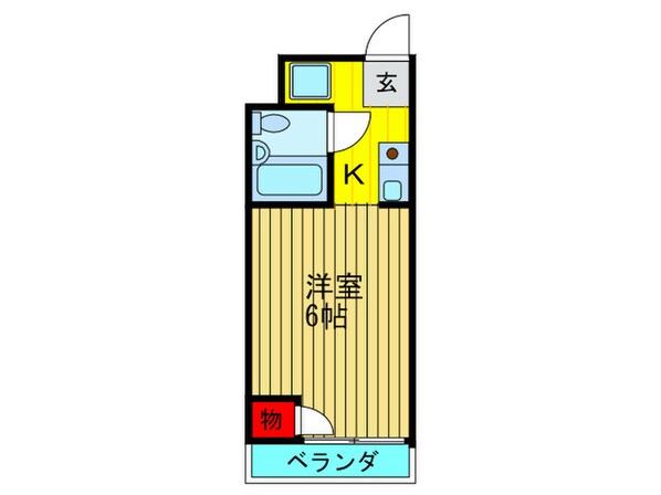 ピュアスモトＡ棟の物件間取画像